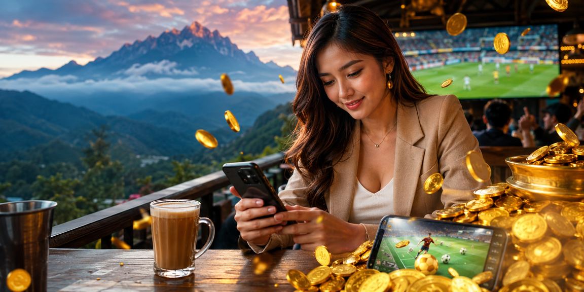Pengguna Sabah bermain kasino dalam talian melalui telefon mudah alih dengan antara muka Baccarat
